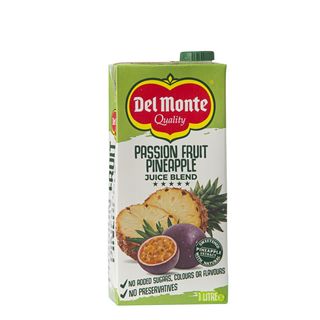 Del Monte Juice Blend Pineapple & Passion 1L