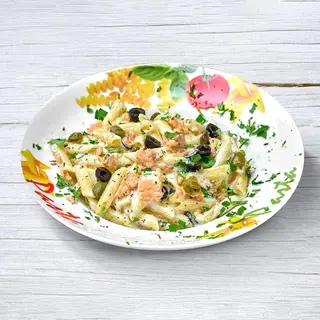 Pasta Salmone e Caperi