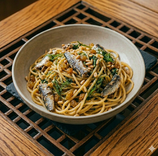Pasta con le sarde e finocchietto selvatico