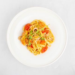 Pasta na buzaru s kozicama, 500g