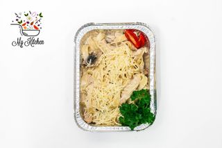 Паста с курицей и грибами (250г)