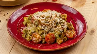 Паста с соусом песто (350г)