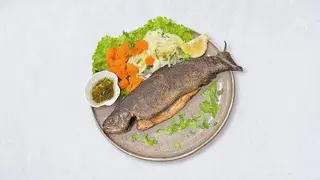 Pastrmka na žaru