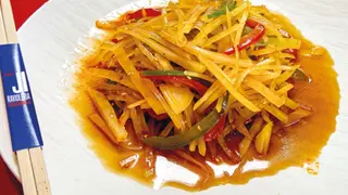 Patate sfilacciate