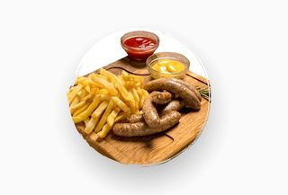 Patate con salsiccia - media