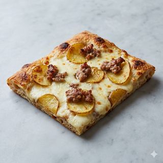 Patate e salsiccia teglia intera(per 4/5persone)