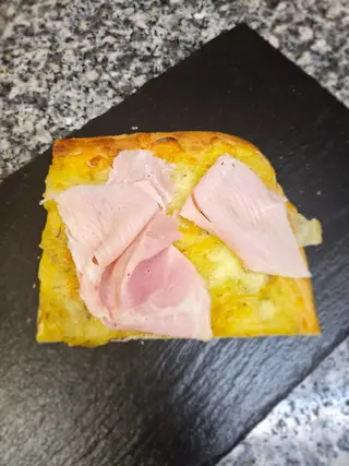 Patate e prosciutto cotto