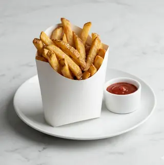Patate fritte grandi