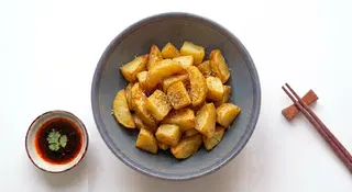 Patate morbide fritte