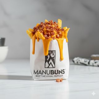 Patatine cheddar e bacon