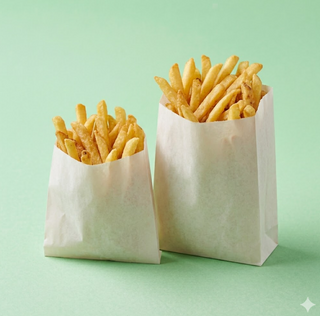 Patatine fritte grandi