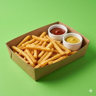 Patatine fritte grandi