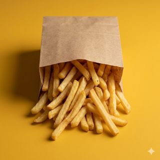 Patatine fritte grandi