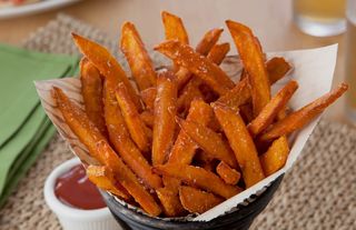 Patatine stick americane dolci