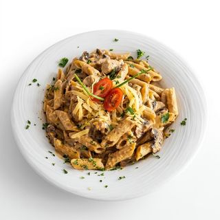Pâte Au Poulet & Champignons