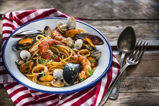 Pâtes Fruits De Mer