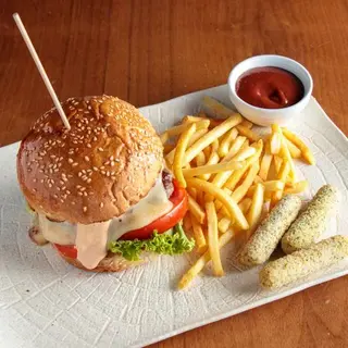 Pause Double Burger