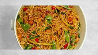 Peanut cold noodles