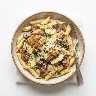 Penne Émincé Poulet