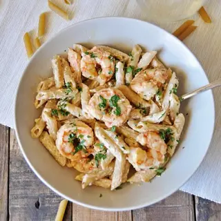 Penne Fruits De Mer Ou Crevettes