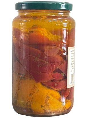 Peperoni alla brace sott'olio, vasetto da 580 g