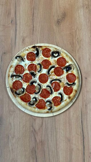 Пепперони с грибами (700г)