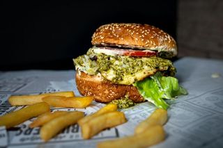 Pesto burger
