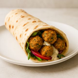 Piadina falafel