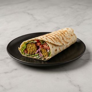 Piadina falafel