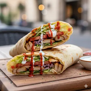 3 Piadina kebab