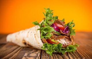 Piadina kebab
