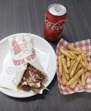 Piadina kebab menù