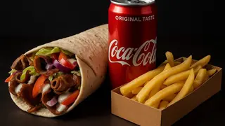 Piadina kebab menú