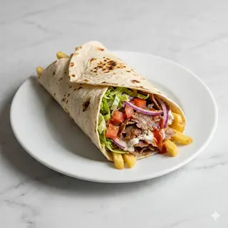 Piadina kebab normale