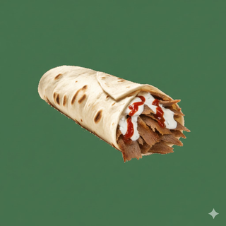 Piadina kebab solo carne maxi