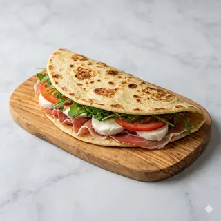 Piadina al crudo