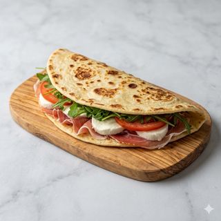 Piadina al crudo