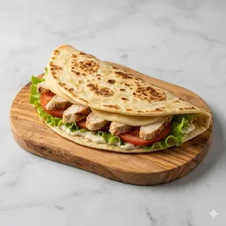 Piadina al pollo grigliato