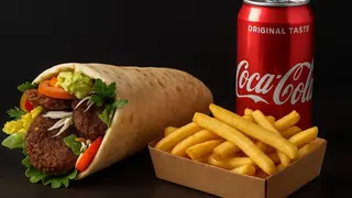 Piadina falafel menú