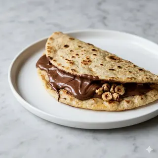 Piadina con Nutella