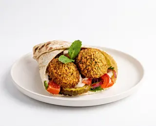 Piadina falafel