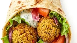 Piadina falafel