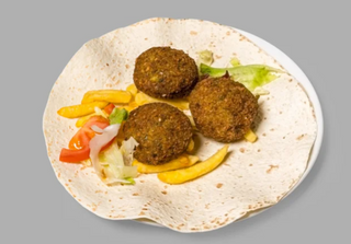 Piadina falafel vegetariana americana