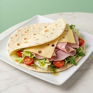 Piadina prosciutto cotto