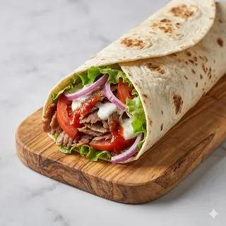 Piadina kebab 