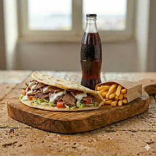 Piadina + patate + bibita