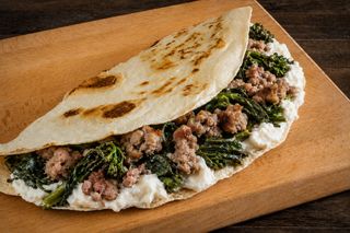 Piadina salsiccia e friarelli