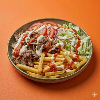 Piatto kebab maxi