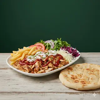 Piatto kebab completo