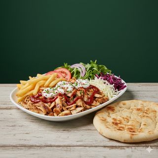 Piatto kebab completo